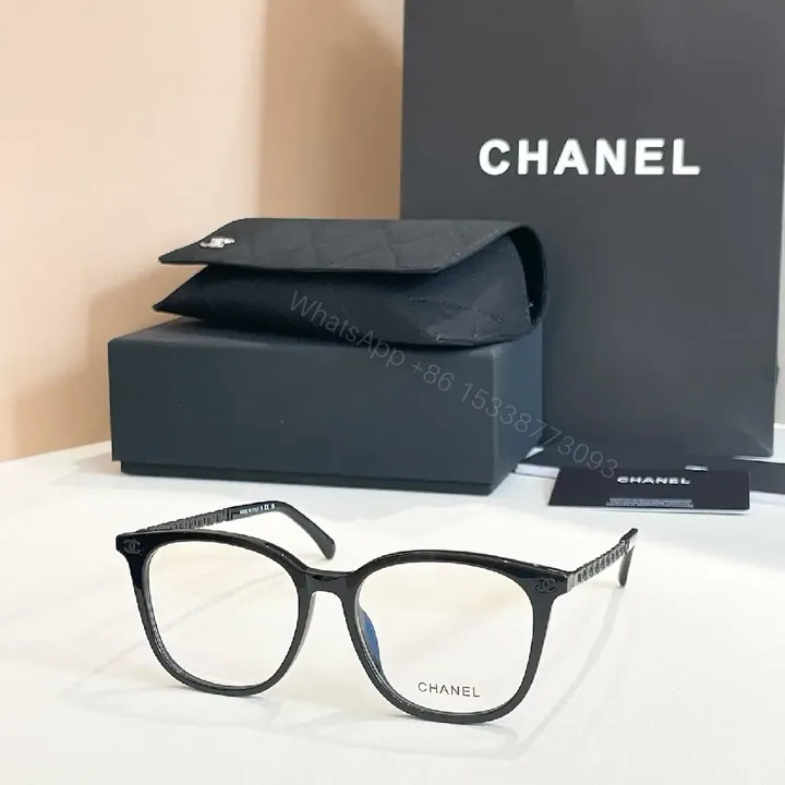 View 1 of Discreet Black Acetate Frame Eyewear – Modern Luxury Glasses