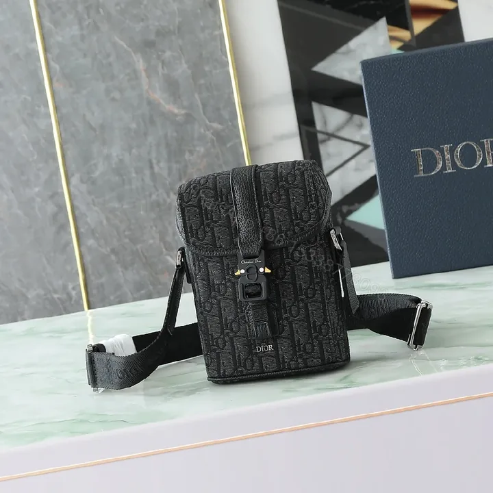 View 1 of Compact Patterned Utility Bag Crossbody, JakCanvas Texture