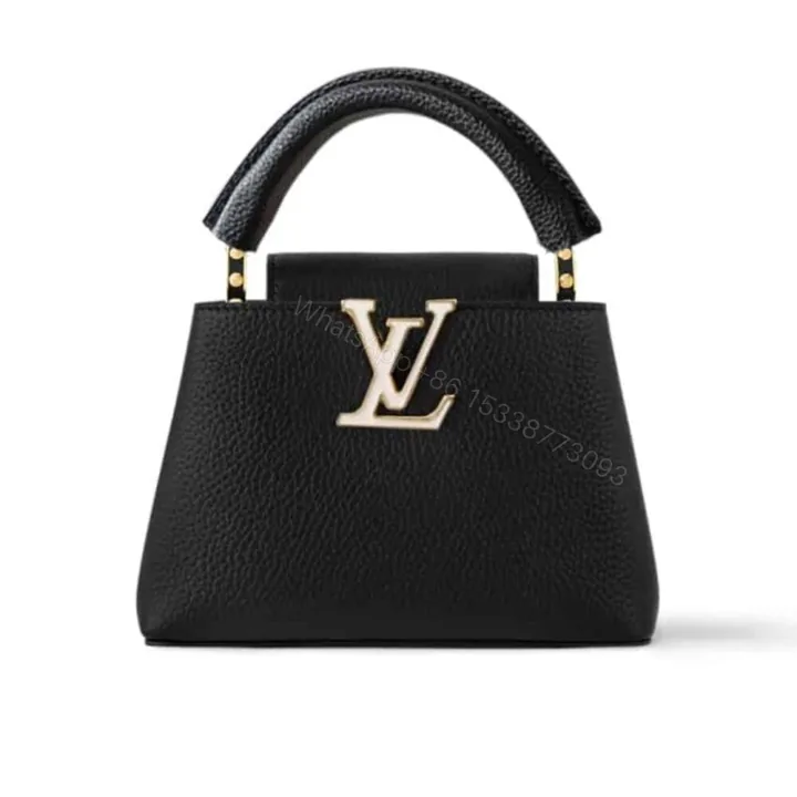 View 1 of Louis Vuitton Capucines Mini Black 21Cm