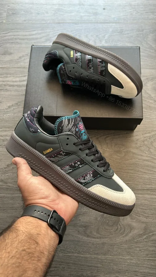 View 1 of FIRST COPY Samba XLG lace-up sneakers