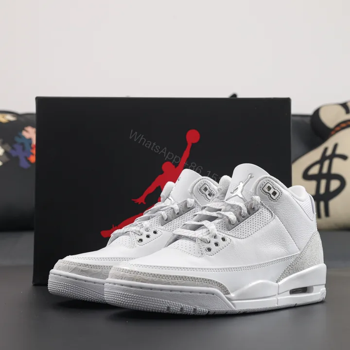 View 1 of Air Jordan 3 Retro Pure Money Reps