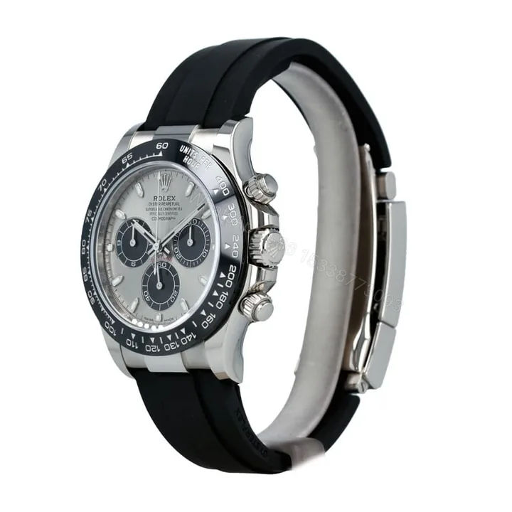 View 1 of Rolex Daytona 116519LN Super Clone: 40mm White Gold White Dial