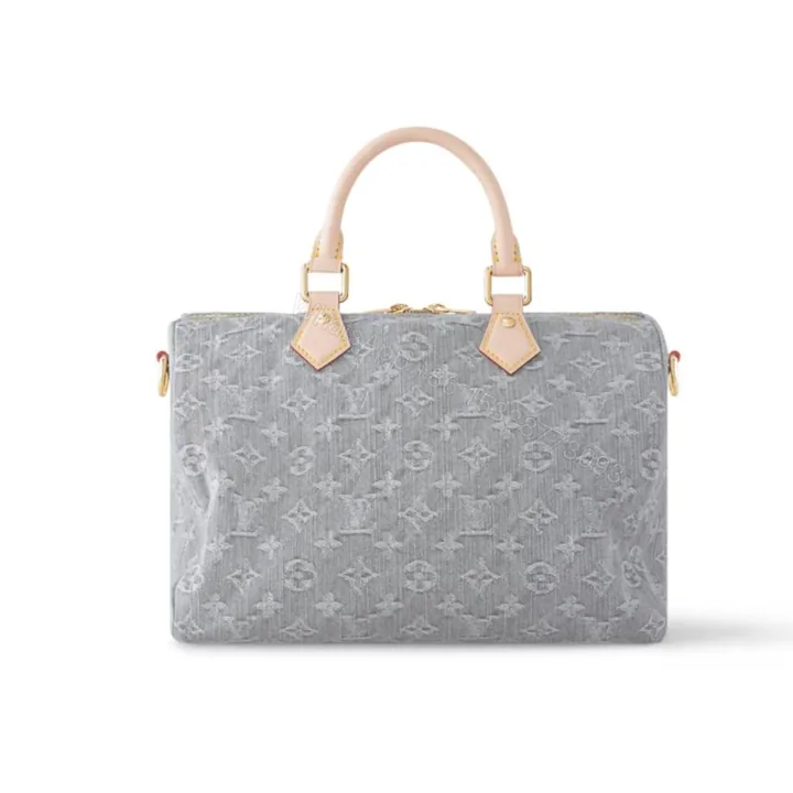 View 1 of Louis Vuitton Speedy Soft 30 Washed Gray 30Cm M13344