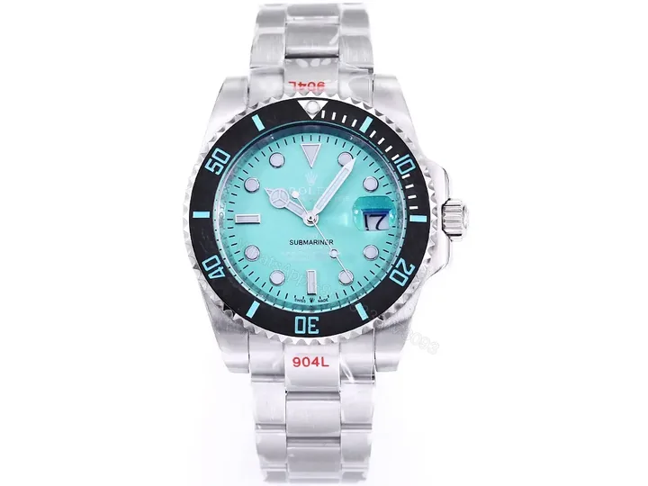 View 1 of C+ Factory Clean Factory ROLEX DIW Submariner Parakeet Green Watch