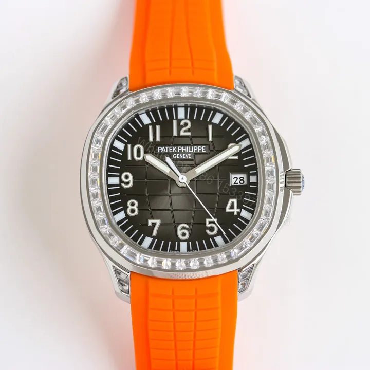 View 1 of Patek Philippe Aquanaut Full Diamond Watch 38.8mm GR Factory Premium Edition GR-PP-R68-AQUANAUT-388-DIAMOND