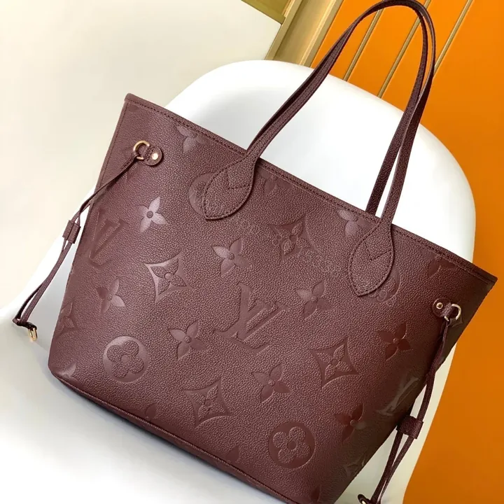 View 1 of LV NEVERFULL MM WITH DUSTBAG 1854 MONOGRAM JACQUARD