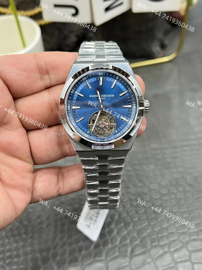 View 1 of Super Clone Vacheron Constantin Overseas Tourbillon 6000V/110A-B544 Watch – 42.5mm