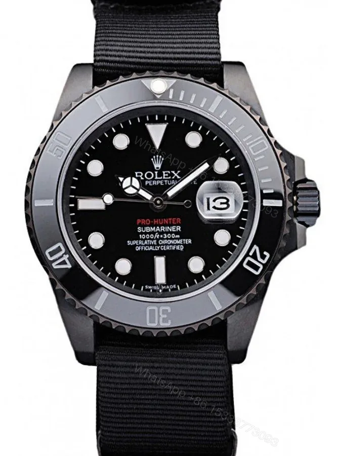 View 1 of Superclone Rolex Submariner Black Dial REP016826