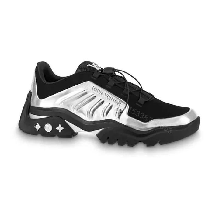 View 1 of Louis Vuitton Millenium Sneakers In Sliver – Lsvt279