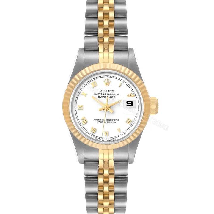 View 1 of Replica Rolex Lady-Datejust White Dial 69173 26 mm