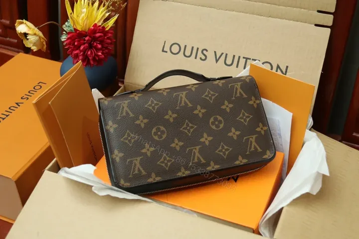 View 1 of Louis Vuitton Monogram Canvas Zip-Around Wallet: Everyday Luxury
