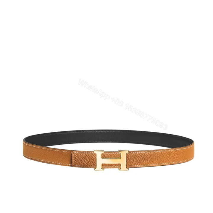 View 1 of Hermes Mini H Belt Bucket And Reversible Strap Black Brown 24Mm H079645CC06