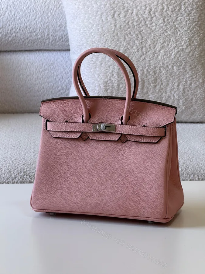 View 1 of Hermès Birkin 25 bag in Rose Sakura Swift leather