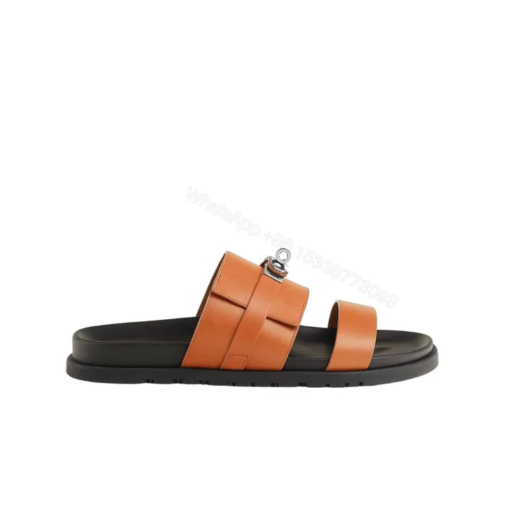 View 1 of HERMES JACKSON SANDAL NATUREL H H251863ZHNH410
