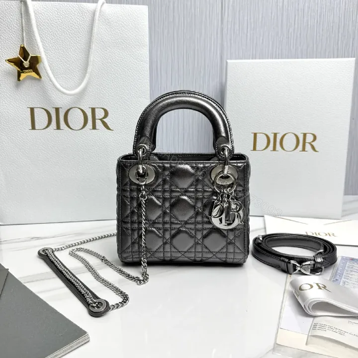 View 1 of Quilted Calfskin Mini Satchel: Luxe City Accessory