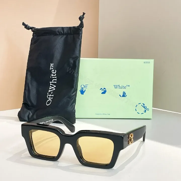 View 1 of Bold, Modern Frames Sunglasses: Oversized Gold Accents