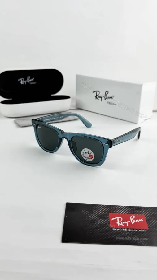 View 1 of First Copy Ray-Ban Blue Jelly 2140 Sunglasses UV Protected Premium Quality