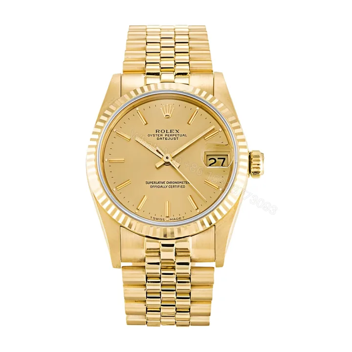 View 1 of Rolex Datejust Champagne Dial Replica