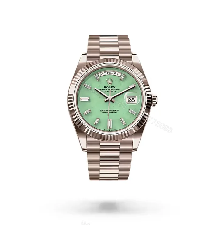 View 1 of Rolex Day‐Date 40 Jubilee Gold Aventurine Dial (2026)