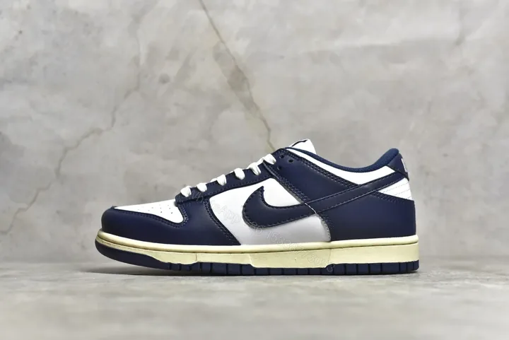 View 1 of Nike Dunk SB Low Navy Blue Replicas