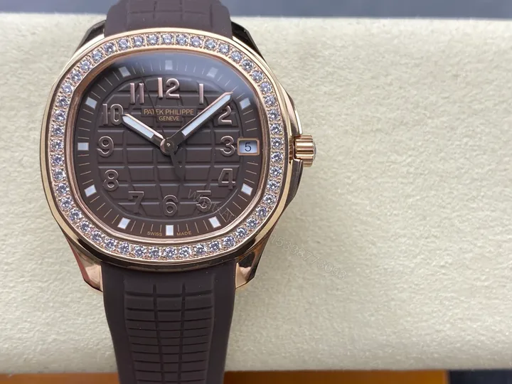 View 1 of Patek Philippe Aquanaut Luce Self-Winding Rose Gold Taupe 5268/200R-010 38MM