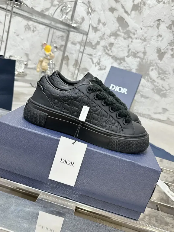 View 1 of Monochrome Dior-Driven Pattern Sneaker: Luxe Everyday footwear