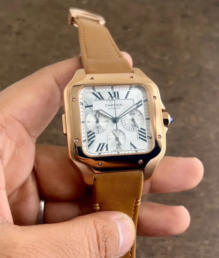 View 1 of Cartier Santos Chronograph Quartz 40mm