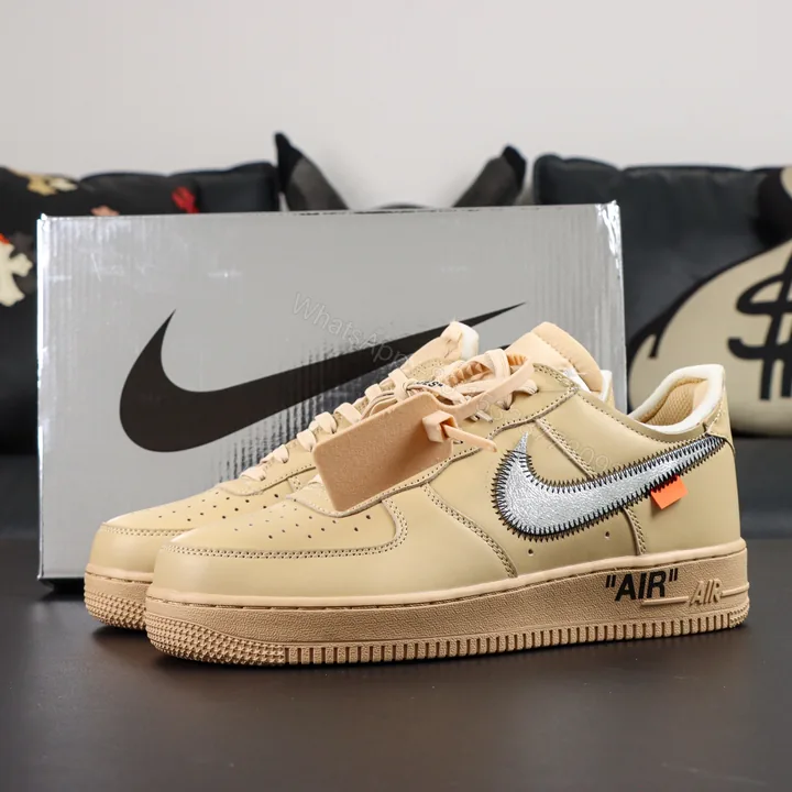 View 1 of Off White x Air Force 1 Desert Tan Reps
