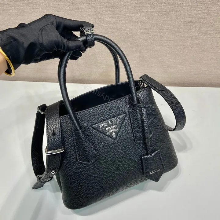 View 1 of Prada Small Prada Double Saffiano leather bag