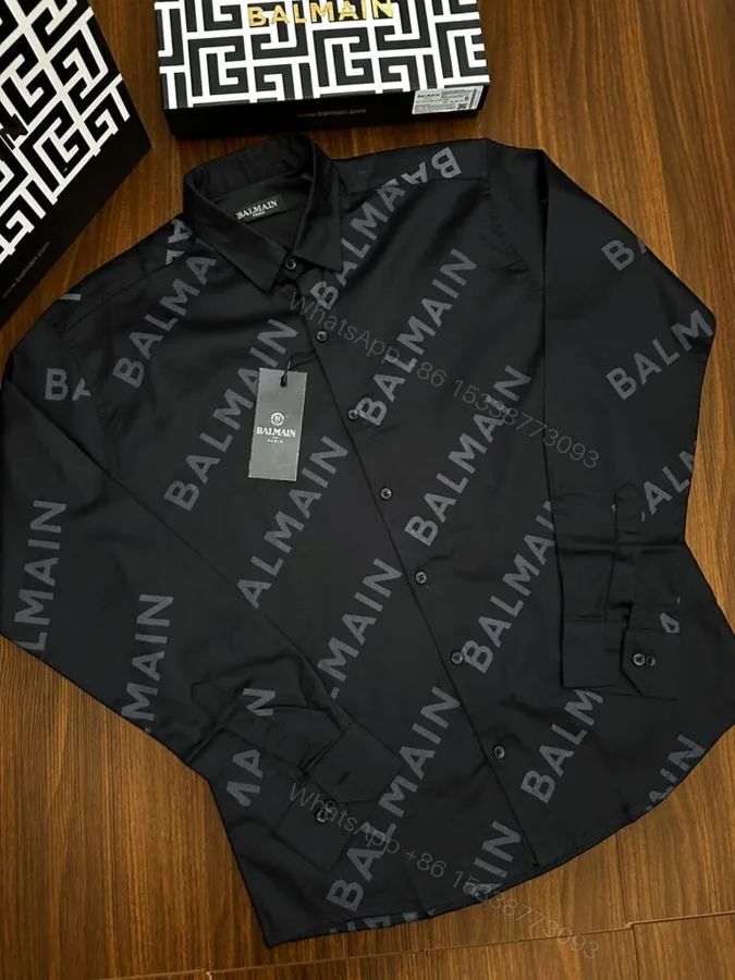 View 1 of BUY FIRST COPY BALMAIN LUXURY SUMMER FASHION SHIRTS