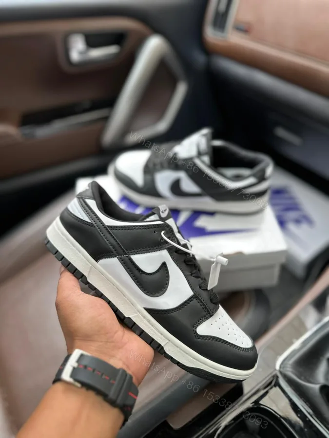 View 1 of FIRST COPY Nike SB Dunk low Panda Black
