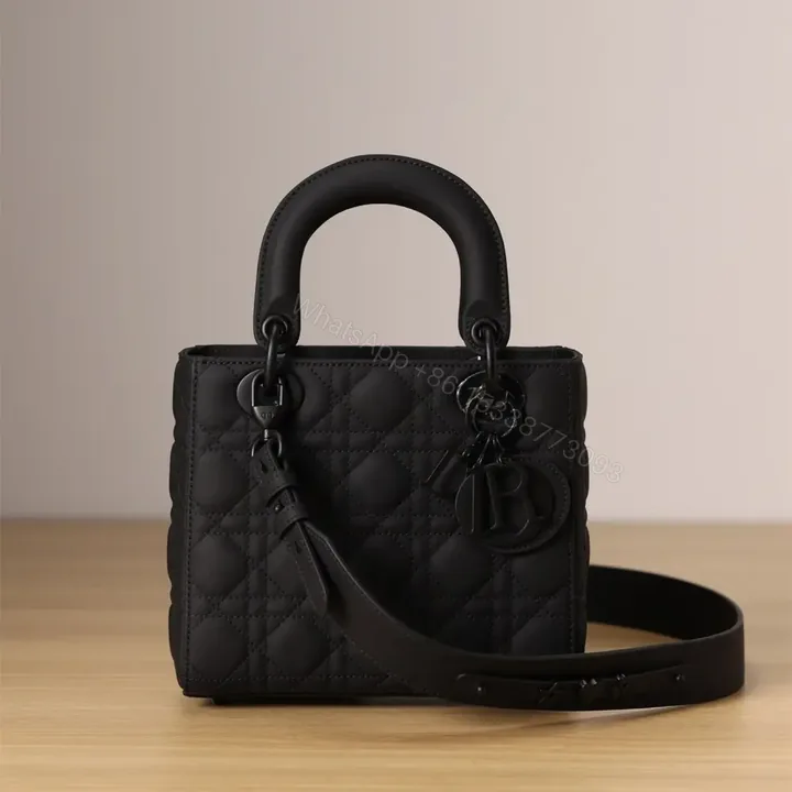 View 1 of 高仿Dior*Lady系列牛皮單肩包Mini免檢版