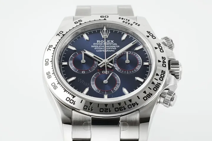 View 1 of WF Factory Clean Factory APS Daytona Platinum Blue Dial Watch