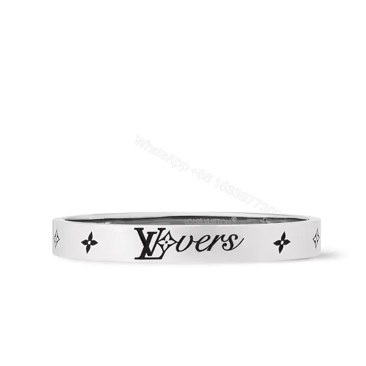 View 1 of Louis Vuitton Lv Towards Bangle Silver M1394M
