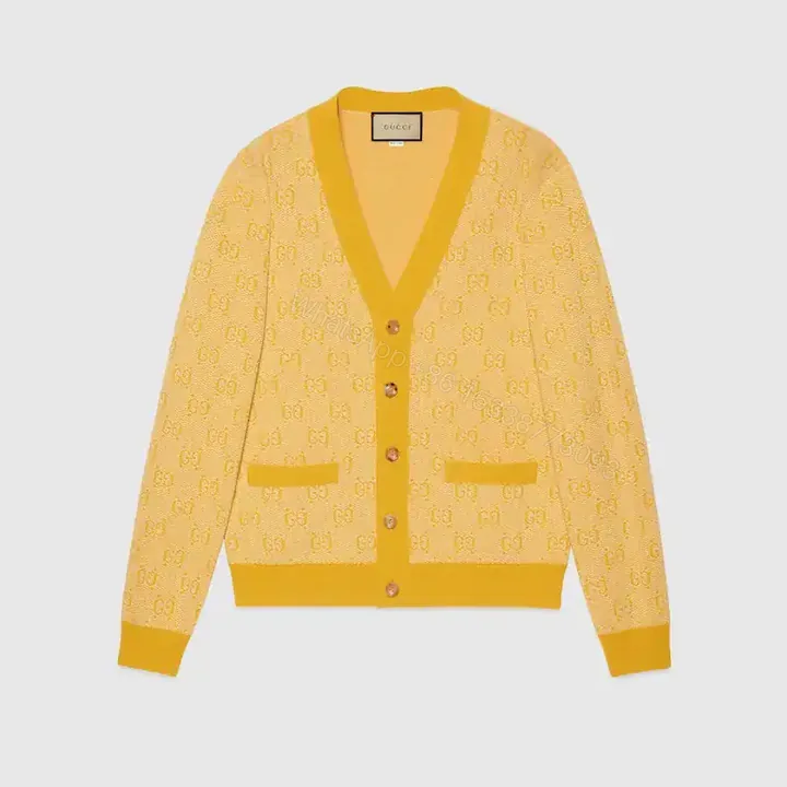 View 1 of Gucci Wool Jacquard Cardigans – RJK08