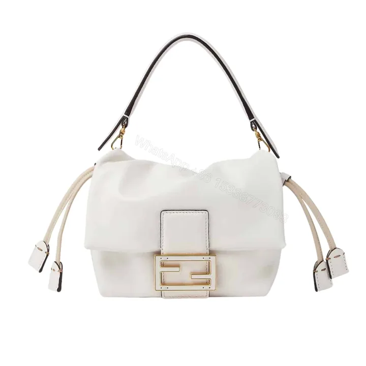 View 1 of FENDI MAMMA BAGUETTE MEDIUM WHITE 18CM 8BS105ABVEF0K7E