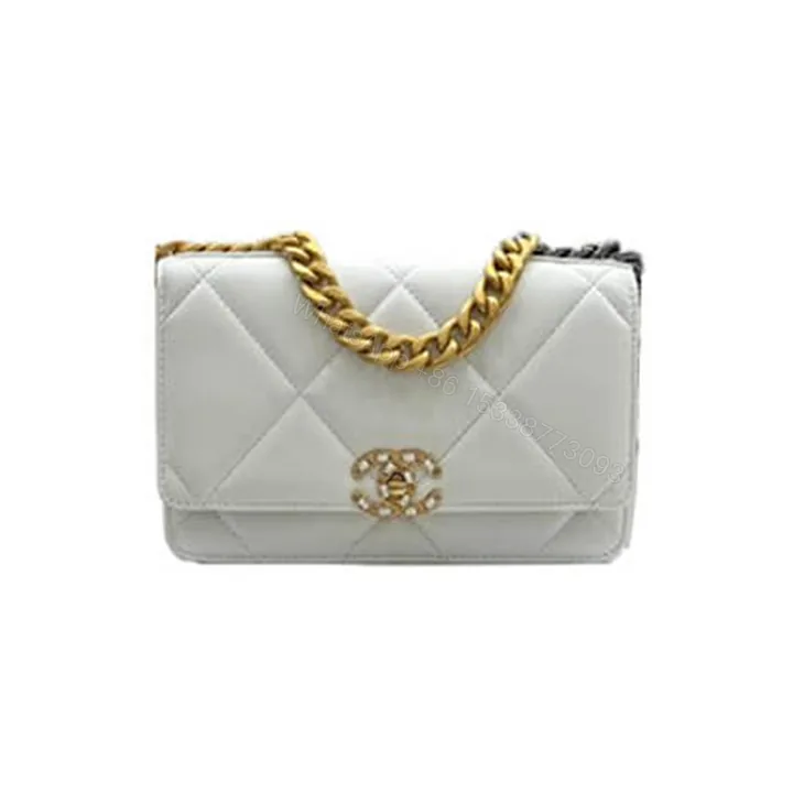View 1 of CHANEL 19 Wallet on Chain