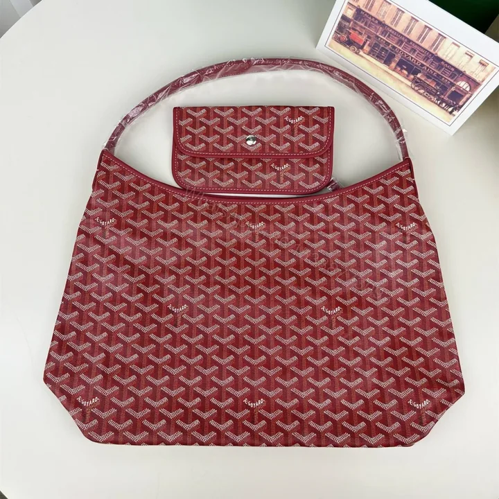 View 1 of 高仿Goyard*Hobo系列BOHEMEA單肩子母手袋紅色免檢版