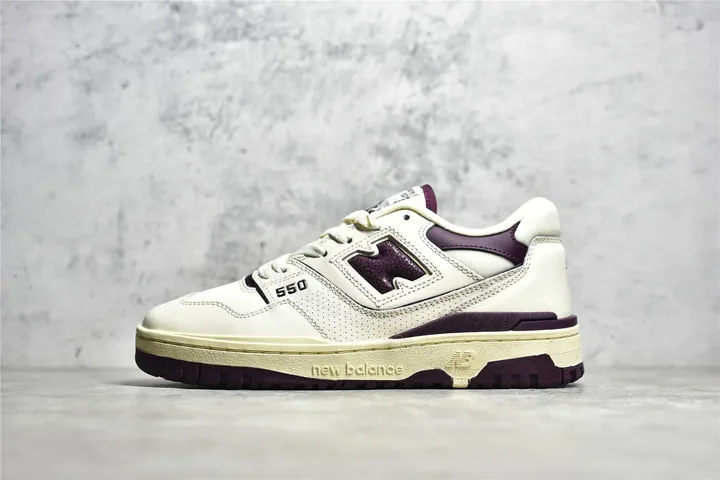 View 1 of New balance 550 White Purple