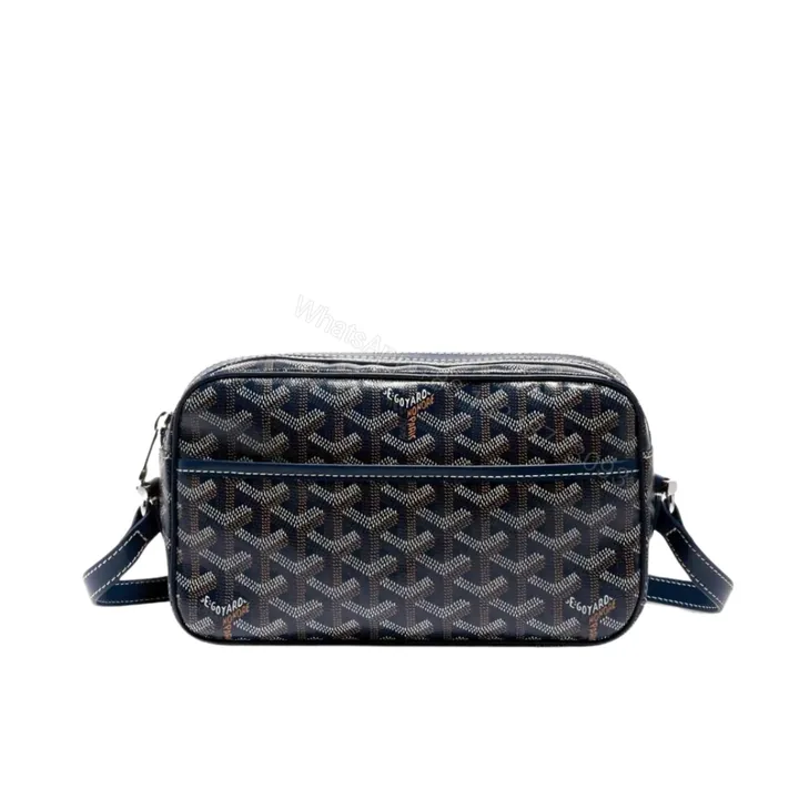 View 1 of GOYARD CAP VERT BAG DARK BLUE 23CM