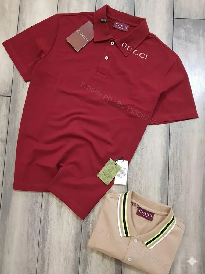 View 1 of First Copy Gucci Imported Quality Exclusive 2025 Polo Tees