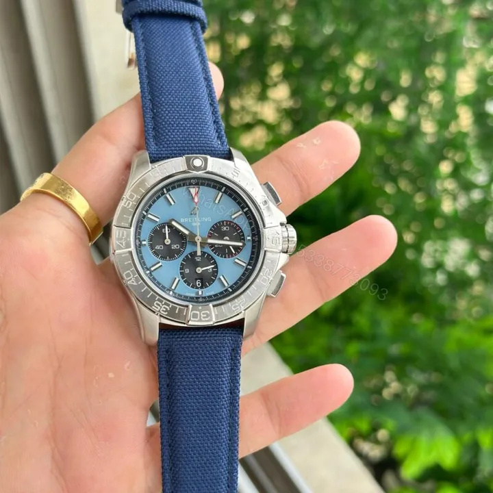 View 1 of Breitling Avenger B01 Chronograph 44 Blue Dial Quartz