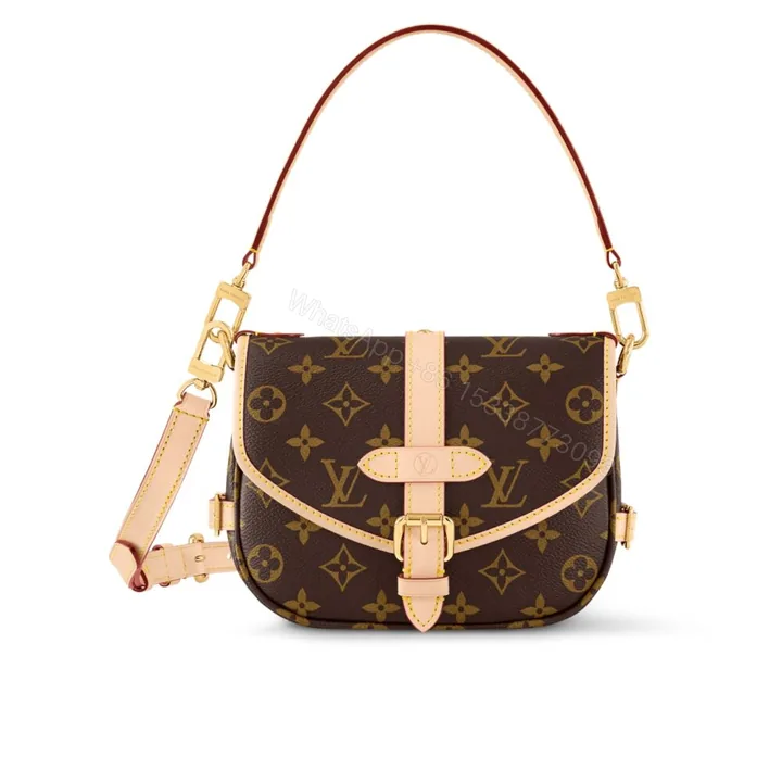 View 1 of Louis Vuitton Saumur BB Monogram Brown 20Cm M46740