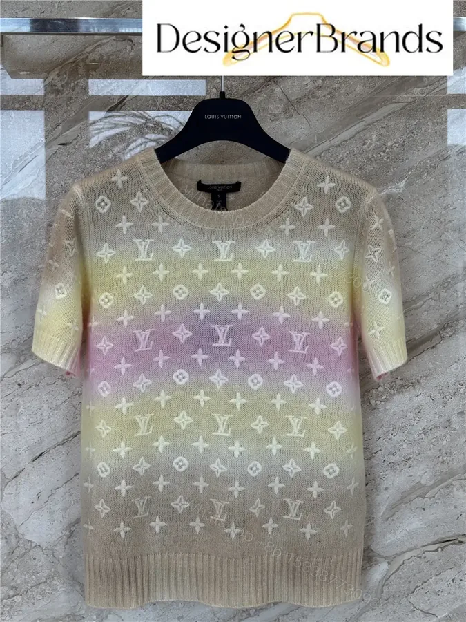 View 1 of Louis Vuitton 3D Monogram Tie-Dye Knit Top