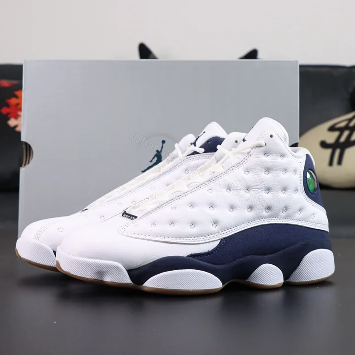 View 1 of Air Jordan 13 Retro Midnight Navy Reps