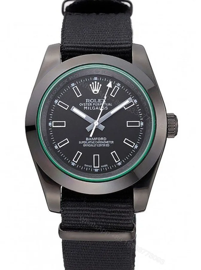 View 1 of Replica Rolex Milgauss Black Dial 622001