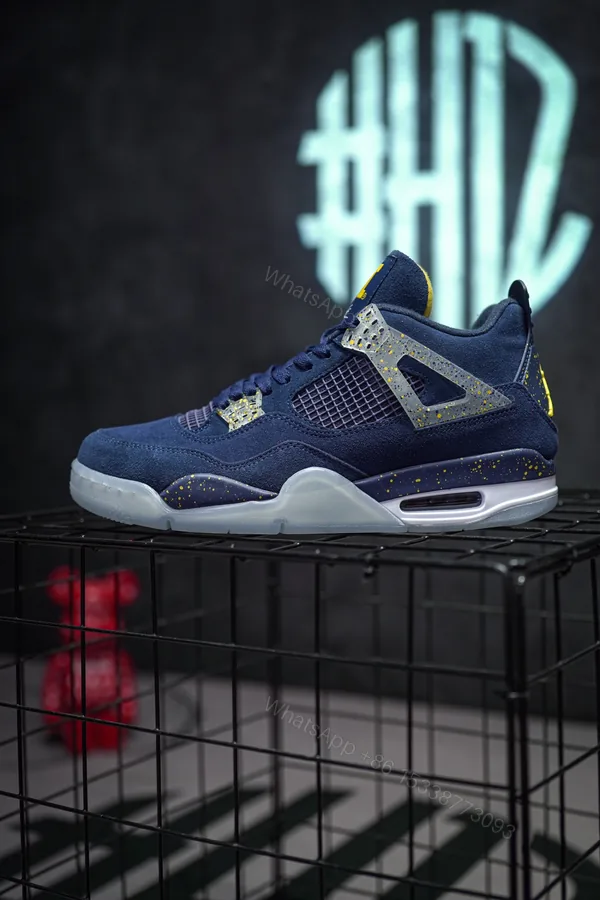 View 1 of Air Jordan 4 Retro Michigan