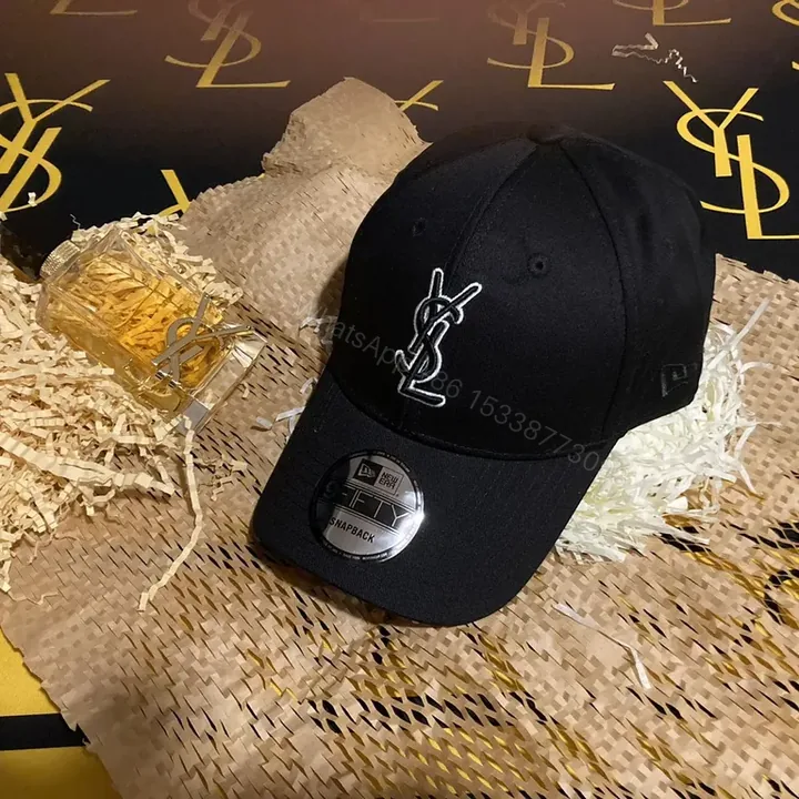View 1 of Black Cap: Minimal Logo, Luxe Everyday Wear