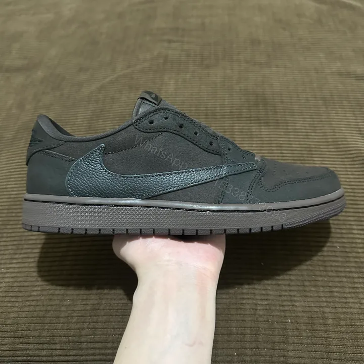 View 1 of Jordan 1 Retro Low OG SP Travis Scott Velvet Brown