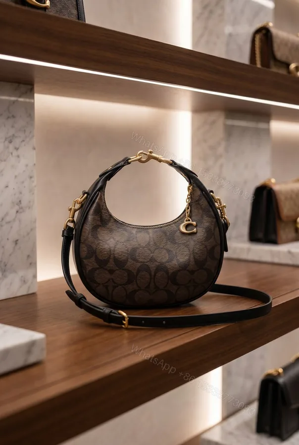 View 1 of Coach Jonie Crossbody Bag Brown First Copy | AAA+ Replica Designer Bag